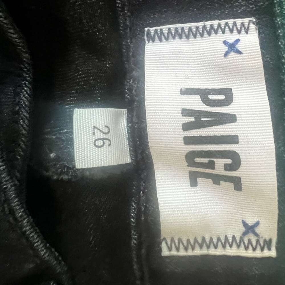 PAIGE Classic Black Denim